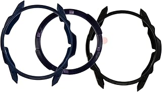 PartyKindom 1 Conjunto De Protetor De Tela De Vidro De Anel De Moldura Acessórios Enfeitados Se Protetor De Tela Capa De Proteção De Relógio Anel De Moldura De Relógio Substituição De Caixa