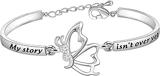 Semicolon Butterfly Bracelet My Story Isn’t Over Yet Semicolon Jewelry Semicolon Suicide Prevention Gift