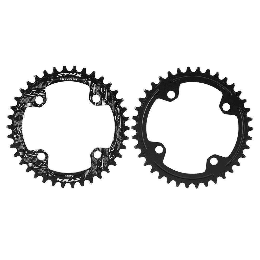 Amazon.com : MTB Chain Ring 38-26 Chainring + Mountain + Gold