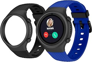 SPC Smartee 4G Junior - Reloj Inteligente para niños con GPS, videollamadas y botón SOS | 1,2” Pantalla, Doble Pulsera A...