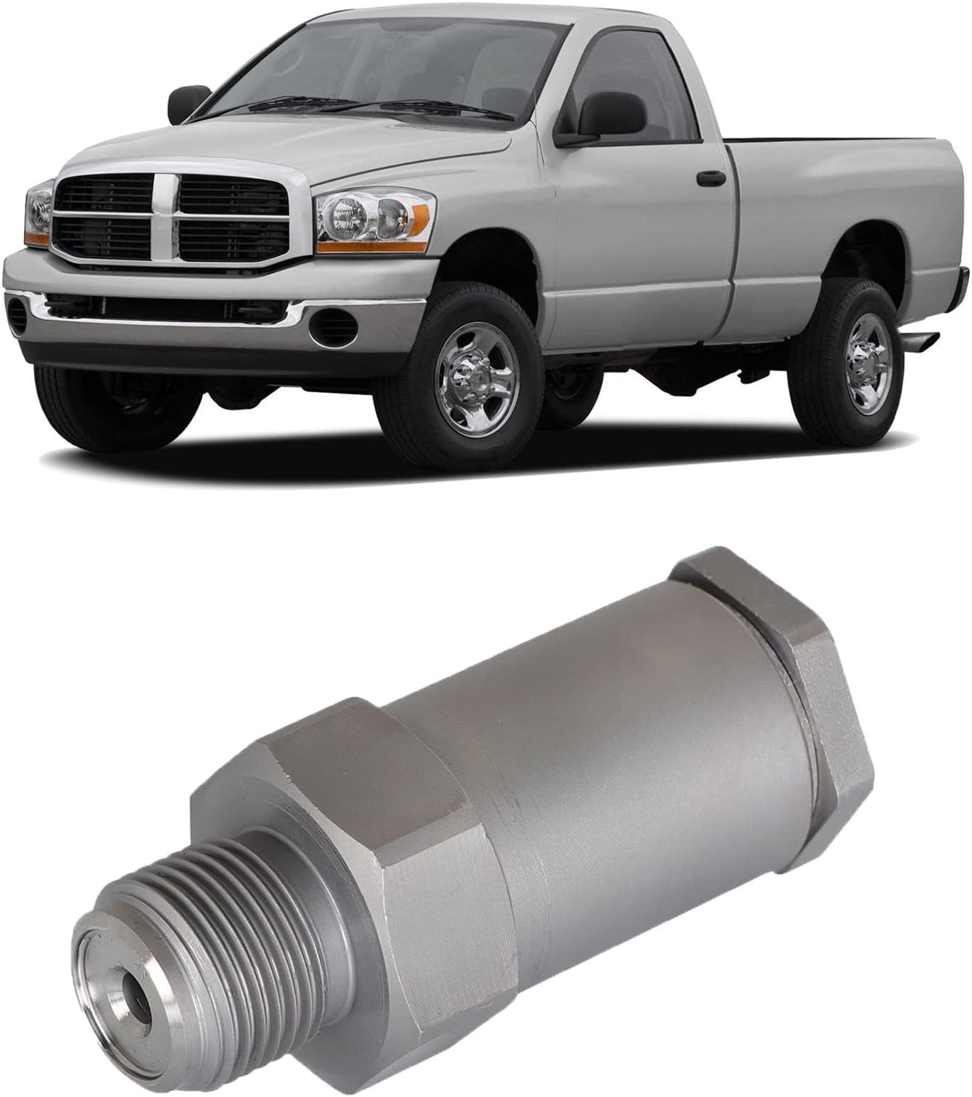 Fuel Pressure Relief Limiter Valve Replacement for R-am 2500 3500 2003-2007 Cummins 5.9 Diesel Engines 3947799 3963808