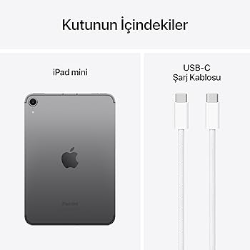 Apple iPad mini, A17 Pro çip ile: 8.3 inç Liquid Retina Ekran,128