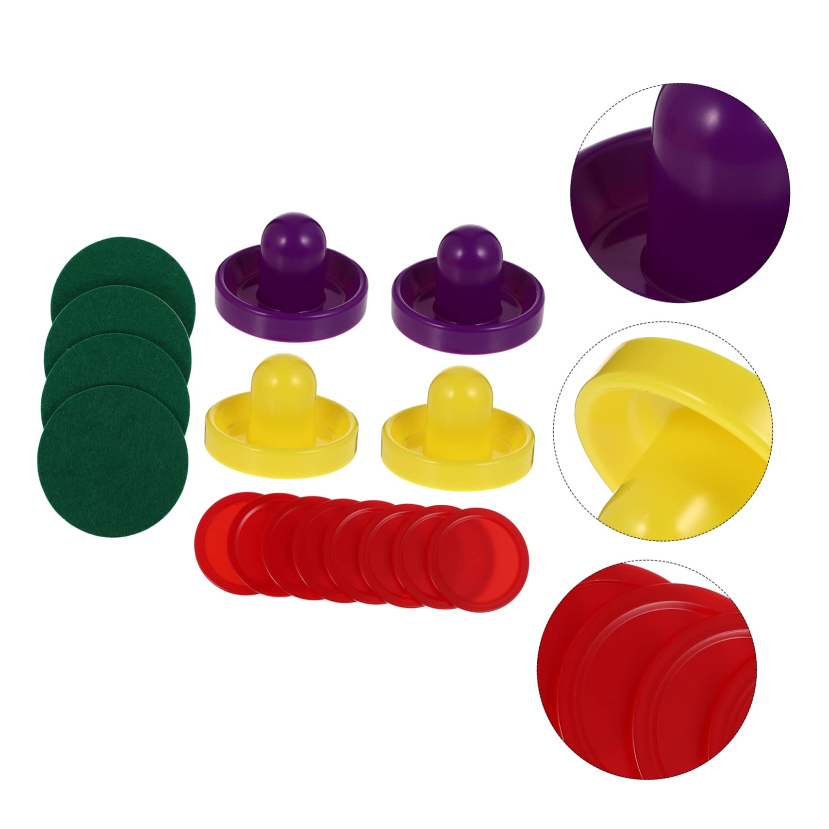 Toyvian Giocattoli Da Tavolo Da Hockey Su Ghiaccio Da Hockey Ufficiali Da Air Hockey Partita Di Hockey Su Aria Hockey Dell'aria Disco Gioco Abs