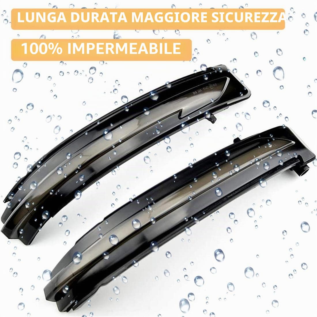 Luce sequenziale degli indicatori di direzione dinamici degli specchietti laterali Compatible for Nissan X-Trail T32 Rogue Qashqai J11 Murano Z52 Juke Navara Pathfinder