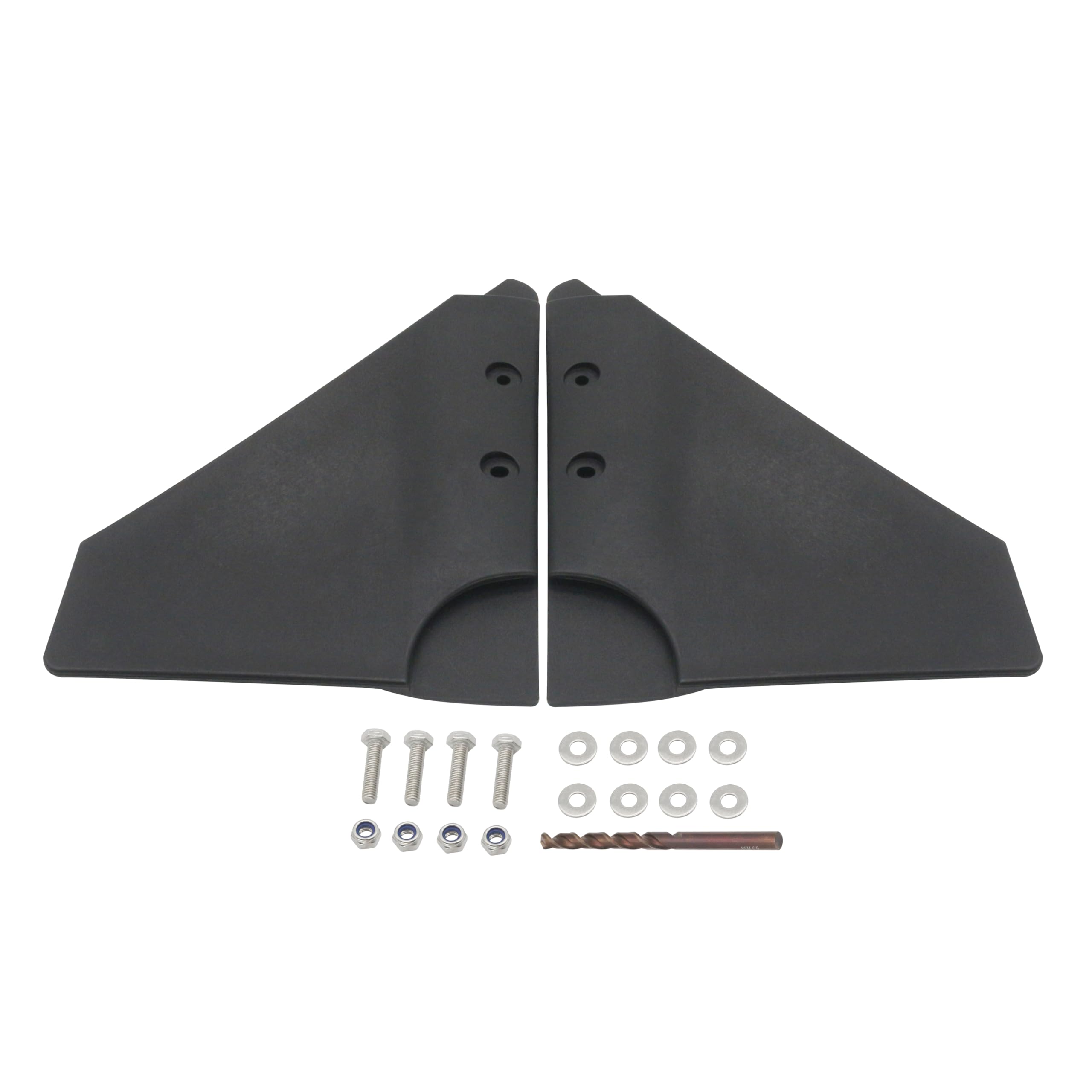 Stabilizzatore idrofoil per motori fuoribordo e azionamenti Z 5-150 CV in plastica PA66, nero