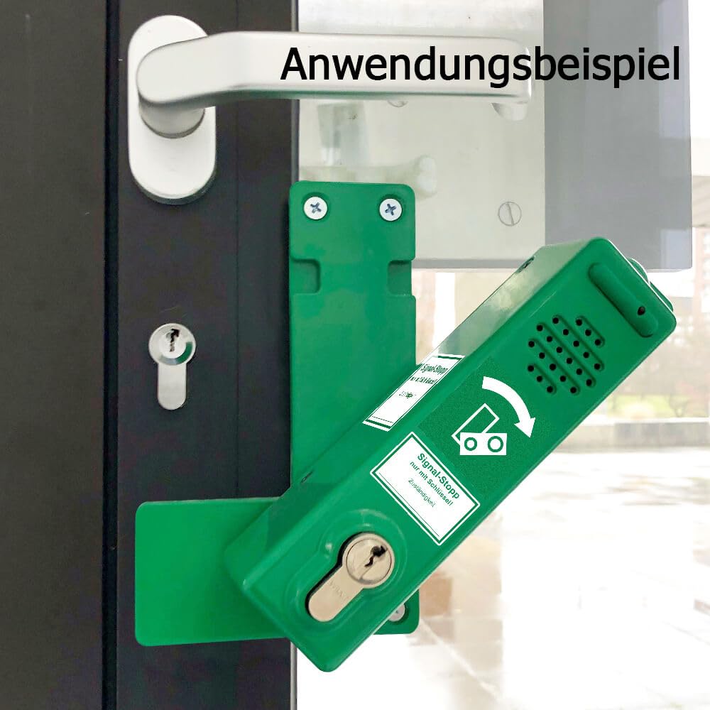 Montageplatte für Türwächter, für Glastüren mit Rahmen, zum Bohren aus Stahl, Art.-Nr. 38089