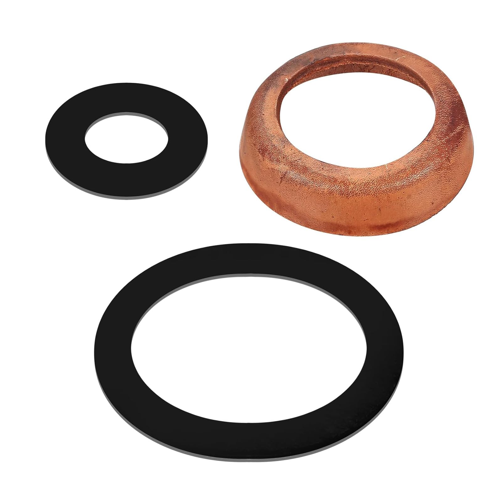 Leak Proof Silicone Washer Set and Leather Cup Replacement Pumps Maintenance Set for Practical Swing Pumps Pressure Resistant Well Gaskets