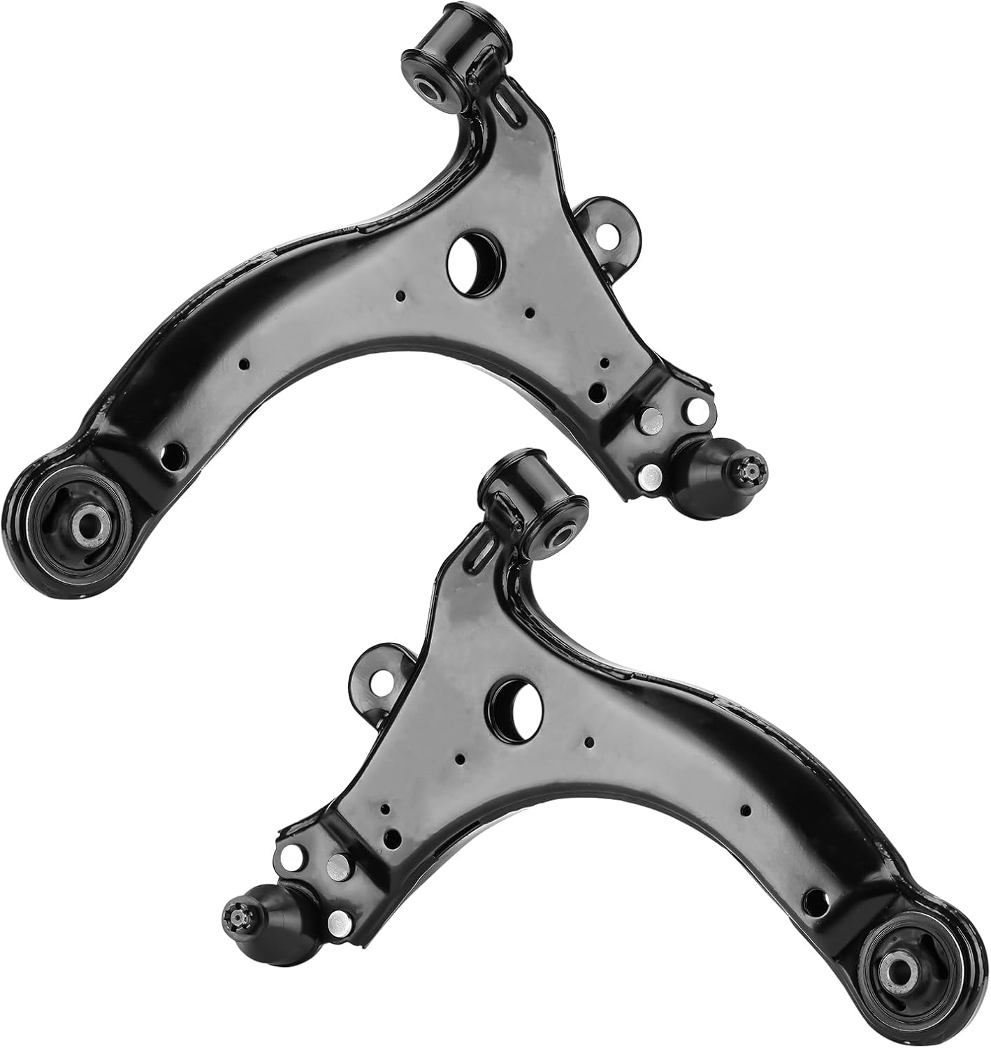 Front Lower Control Arms for Chevrolet Impala Uplander Venture Pontiac Grand Prix Montana Buick LaCrosse Regal Century Terraza Allure 2 Lower Control Arms w/Ball Joints Assembly K80539 K80538