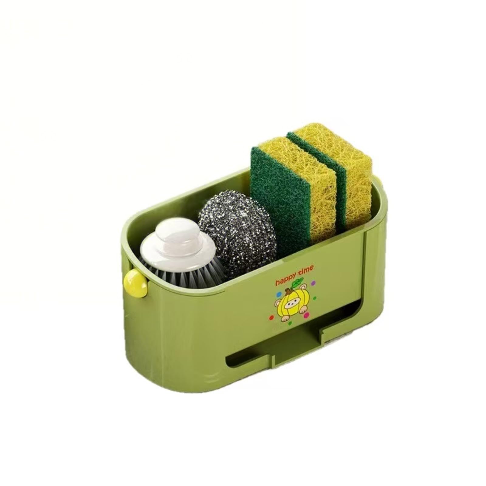 ALIHLUDNB Kitchen Storage Rack, Household Sponge Cloth, dishwashing and draining Rack, Hanging Basket