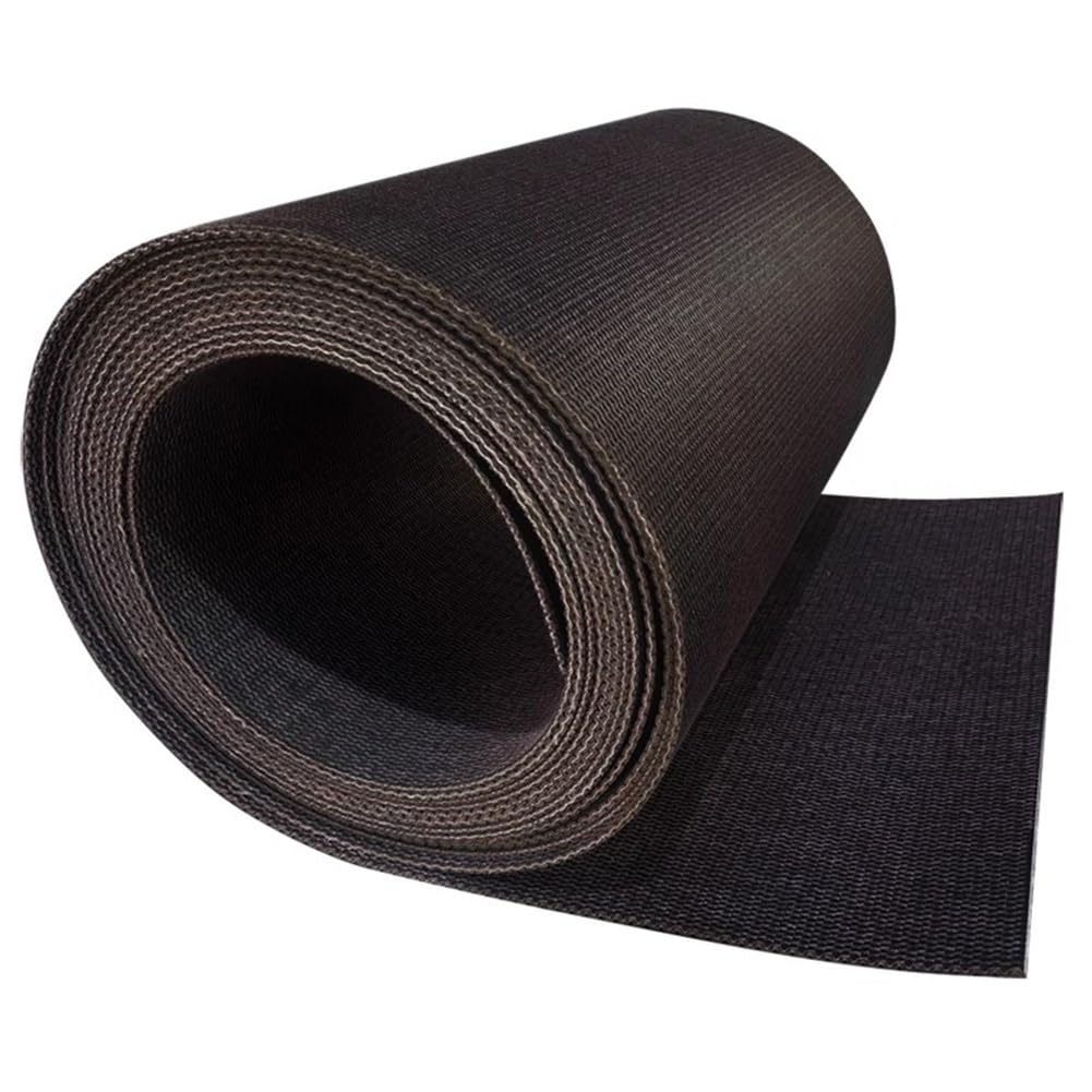 YJEUZCD Automatic Conveyor PVK Belt, Commercial Production Track Cargo Conveyor Belt, Factories Transport Bucket Pulley Replacement Belt Material(1.0x3.3 ft)