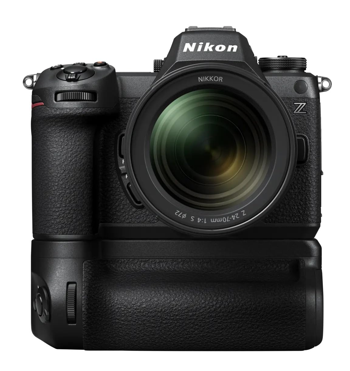 Nikon Impugnatura Battery Pack MB-N14 per Fotocamere Mirrorless Nikon Z, Resistente a Polvere e Gocce d'Acqua, Controlli per Ripresa Verticale, Nero