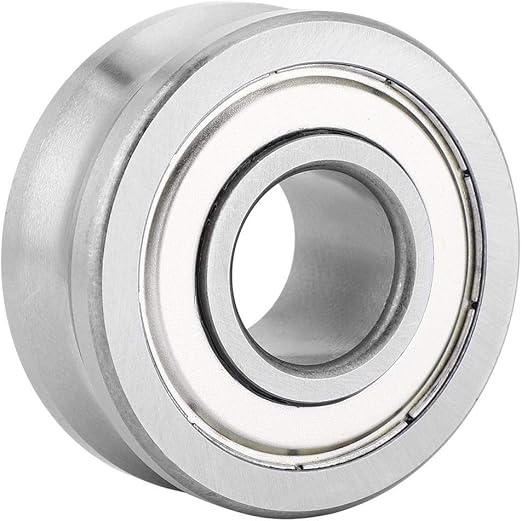 Amazon 8x24x11mm U溝ゴム/金属カバートラックガイドベアリング、ローラーベアリング、LFR50 1個写真(LFR50/8