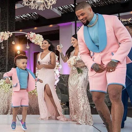 Tuxedo for Mens 2 Piece Men Suits Slim Fit Wedding Guest Suit Prom Dress Jacket Shorts Adult Men's Clothing3