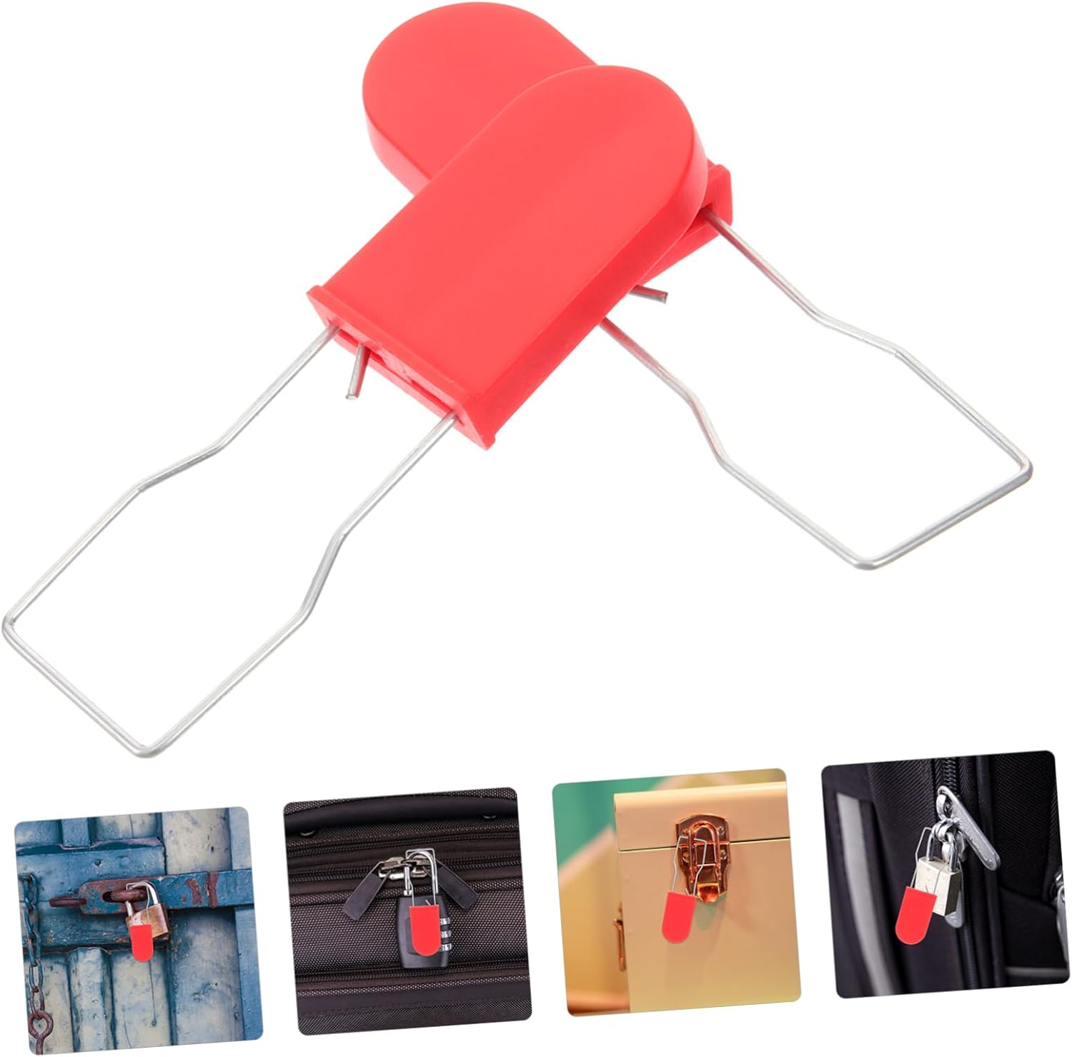 50pcs Wire Seals Tamper Padlock Seals for Logistics and Reliable Lock for Secure Shipping and Storage