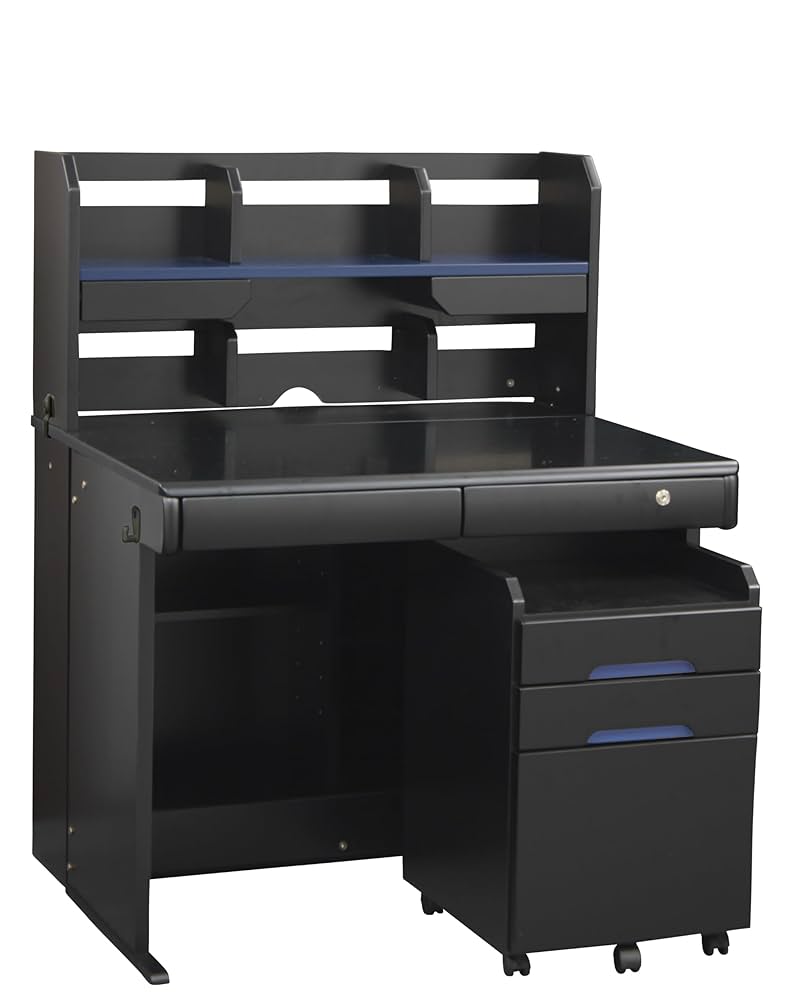 Amazon.co.jp: カグワールド アストロ 学習デスク 勉強机 黒