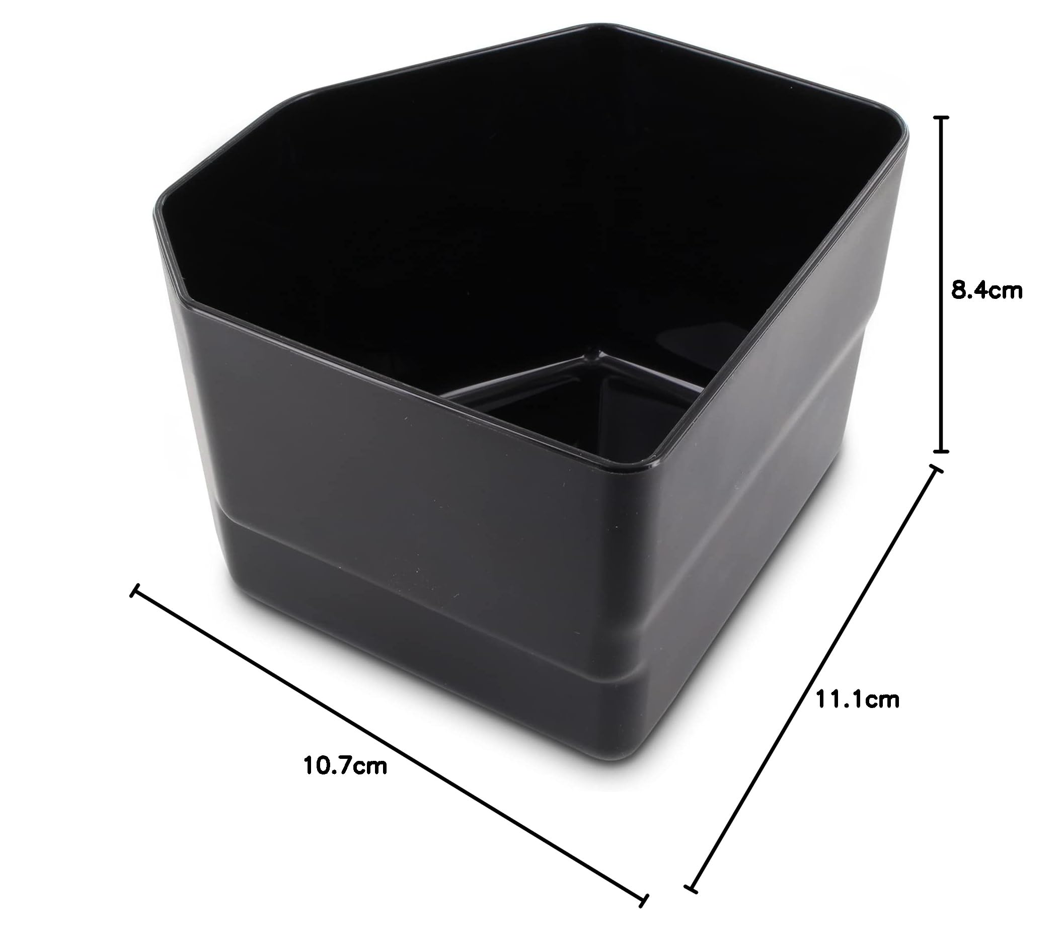 DL-pro Recipiente de orujo para Melitta 6593032, color negro, recipiente para cafeteras automáticas Caffeo Solo Lattea E950 E953 E955 E957