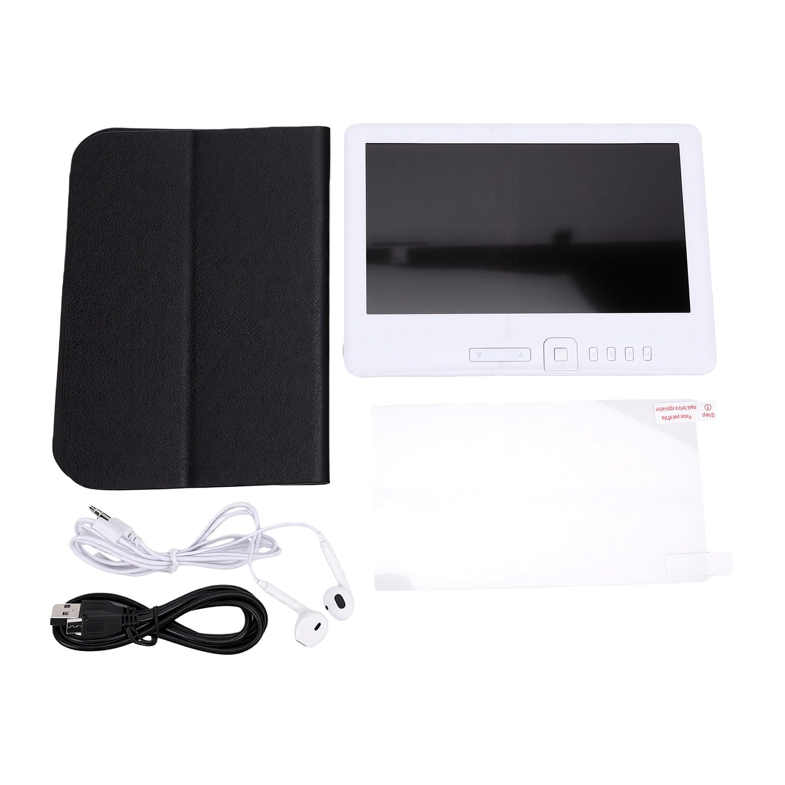 Lettore di E-book da 7" e 8 GB, Risoluzione 800 X 480 | Batteria da 2100 mAh, lettura 20 ore, pulsanti per girare pagina, musica/video/foto