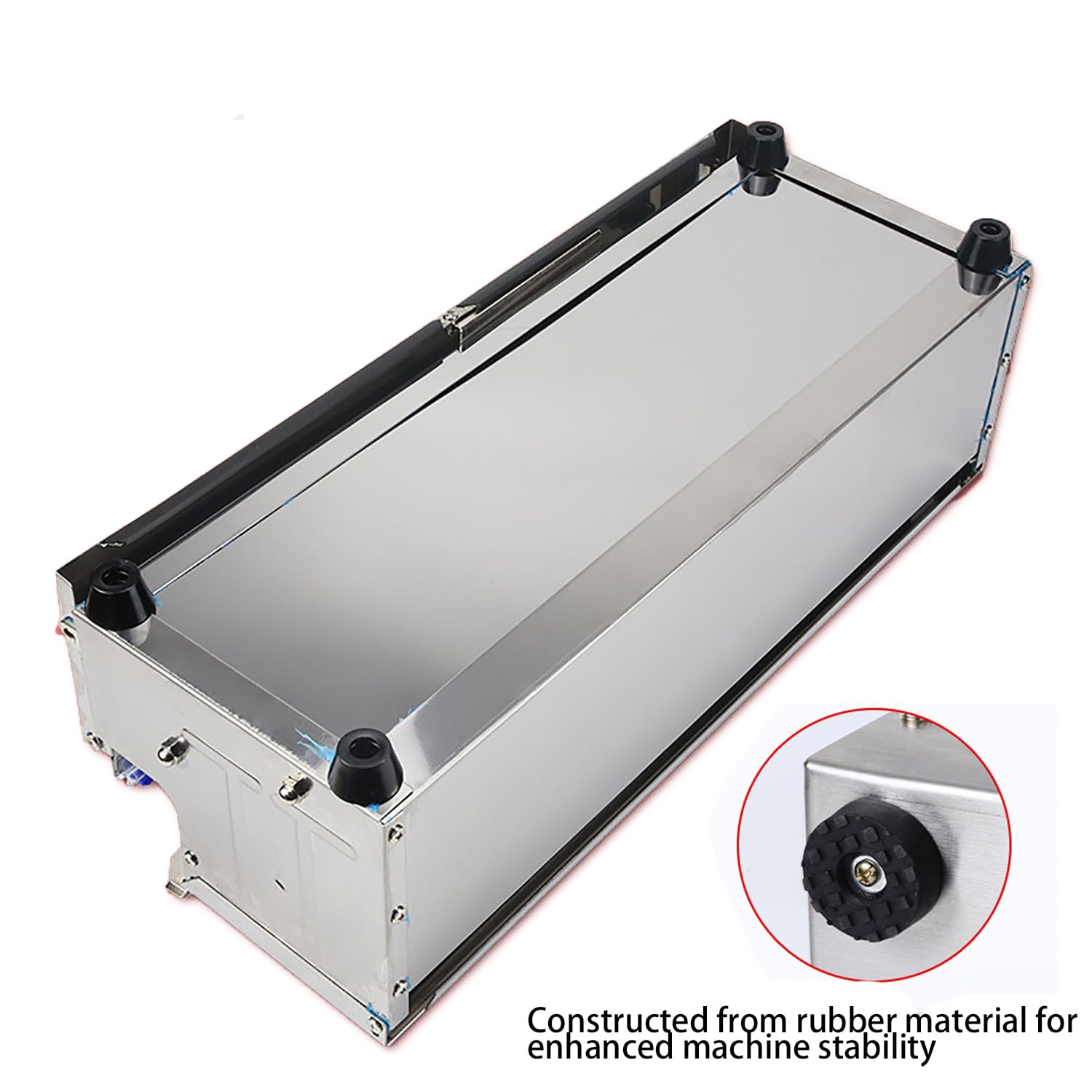 Dispensador Cortador de Ppelícula Adhesiva,con 2 Cuchillas de Repuesto,para Film Transparente,para Supermercados,Mayoristas de Fruta