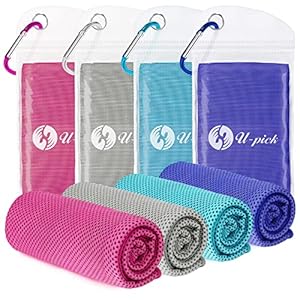 U-Pick Kühlhandtuch 4er-Pack