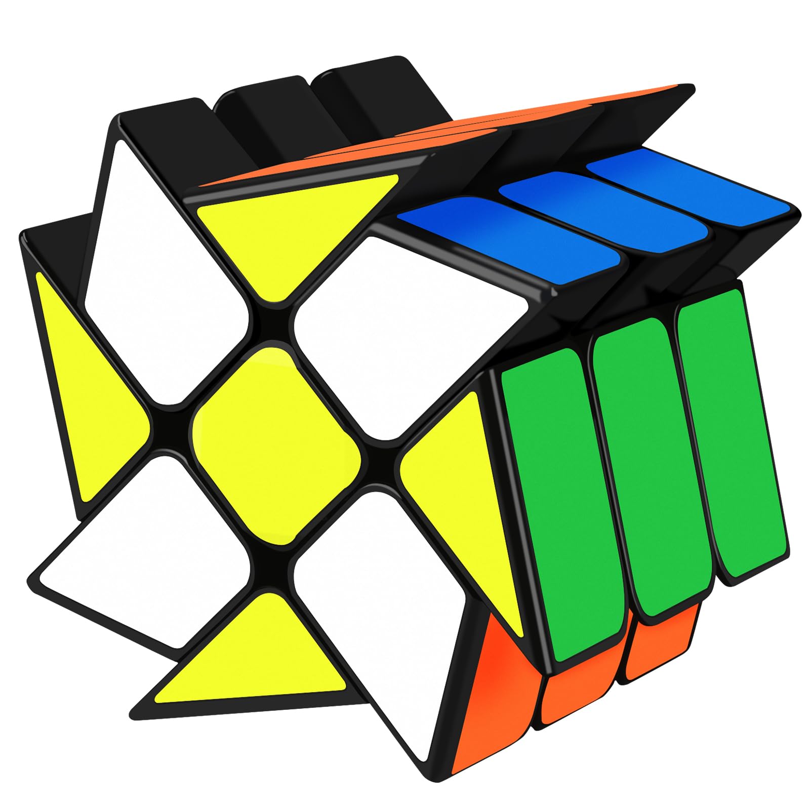 Maomaoyu Fenghuolun Speed Cube, Difficult Magic Cube Gifts for Kids & Adults, Stocking Fillers for Teenage Boys, Adults and Men