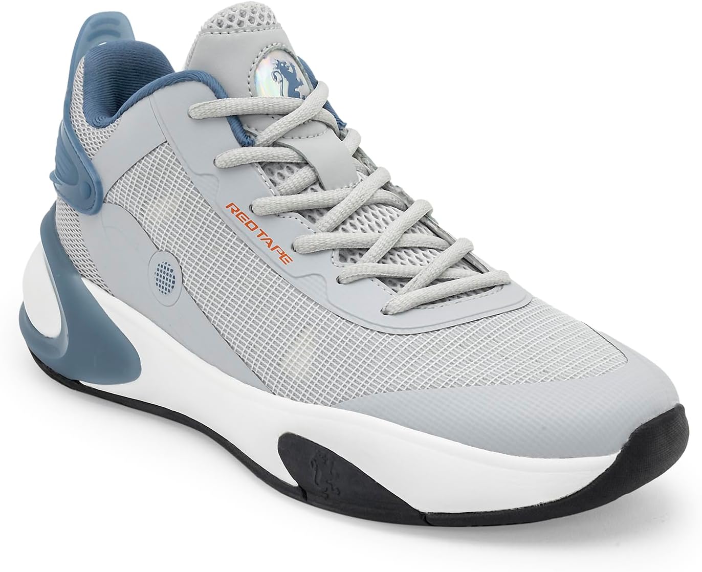 Red Tape Men's High Top Chunky Platform Fashion Sneakers, Lightweight Casual Lace-Up Dress Mens Shoes, Cushioned Insole, Non-Slip Grip Sole, Ideal Running, Walking, Tennis, Gym & Daily Wear