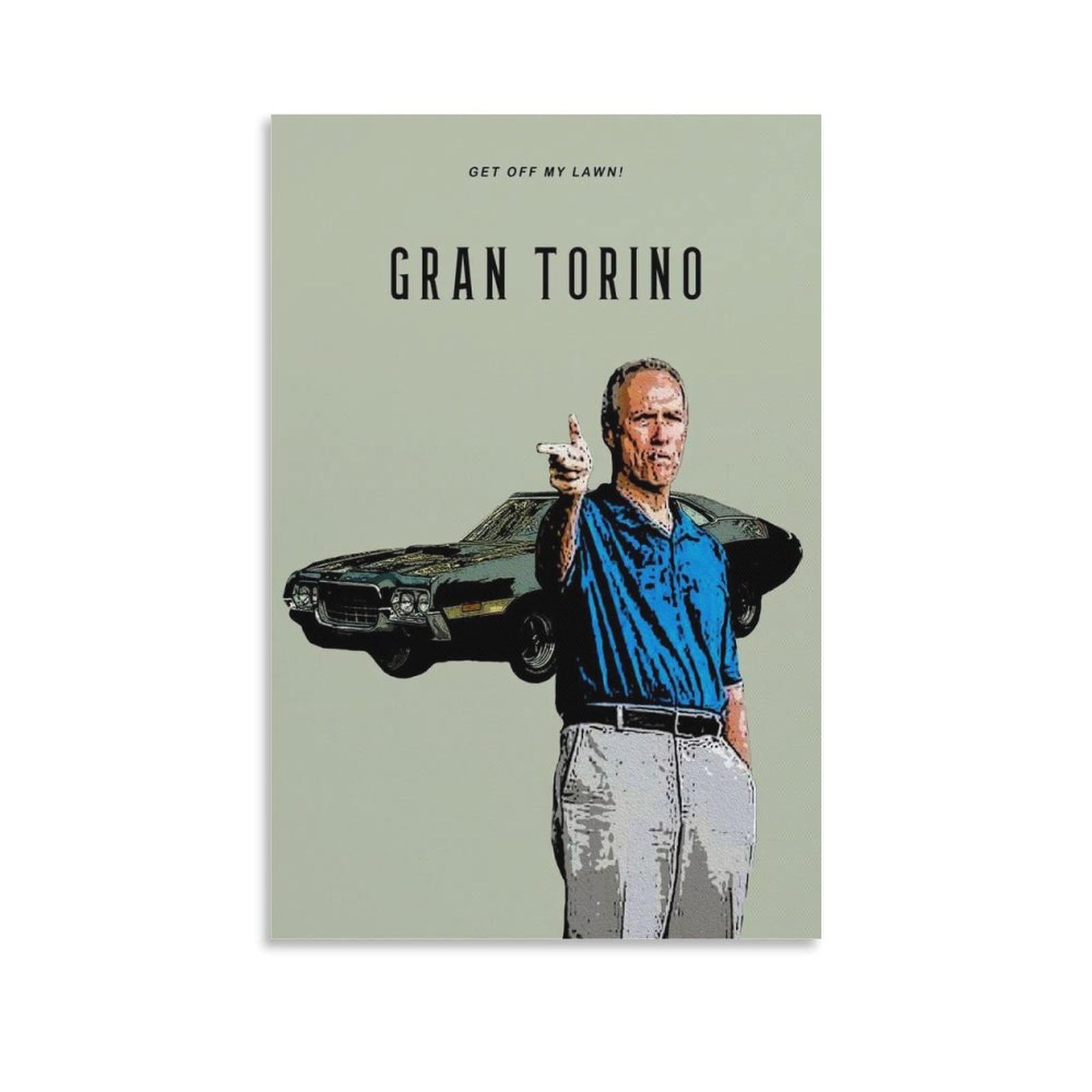 グラン・トリノ　USオリジナル映画ポスター US版ポスター『グラン・トリノ』（Gran Torino） - メルカリ