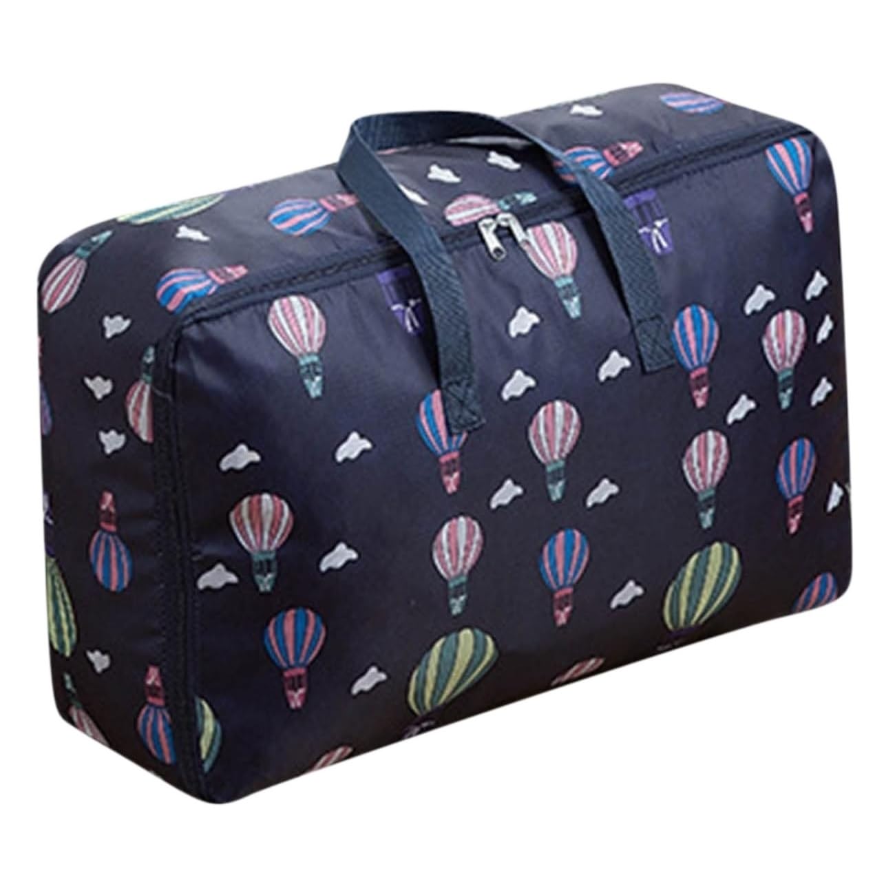 Bolsas Almacenaje Ropa Bolsa De Almacenamiento De Edredón con Asa Reforzada, Contenedor Organizador De Ropa para Armario con Cremallera Organizador Armario para Edredones(B,59 * 25 * 52cm)