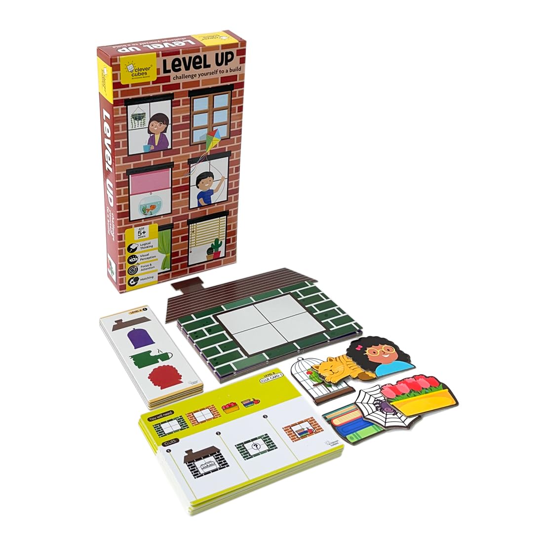 Clever Cubes Level UP, Activity Games, Educational Games for Kids, Perfect for Return Gifts (B0CCPSSWGW) Amazon Price History, Amazon Price Tracker