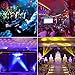 MFL. Moving Head Light 8 GOBO DMX 8/12 Channels Rainbow 8 Colors Changing Led Stage Pattern Lamp for Church Wedding Party Live Concert KTV Club Party