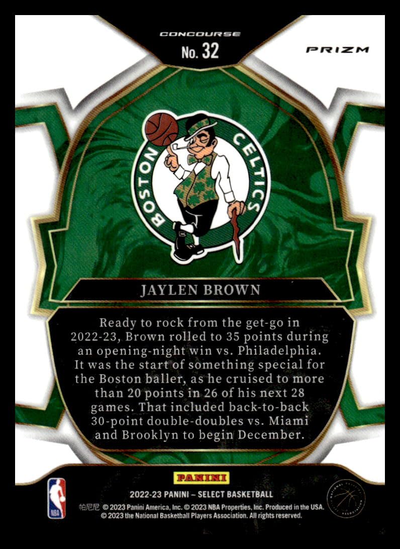 Amazon.com: 2022-23 Panini Select Orange Flash Prizms #32 Jaylen