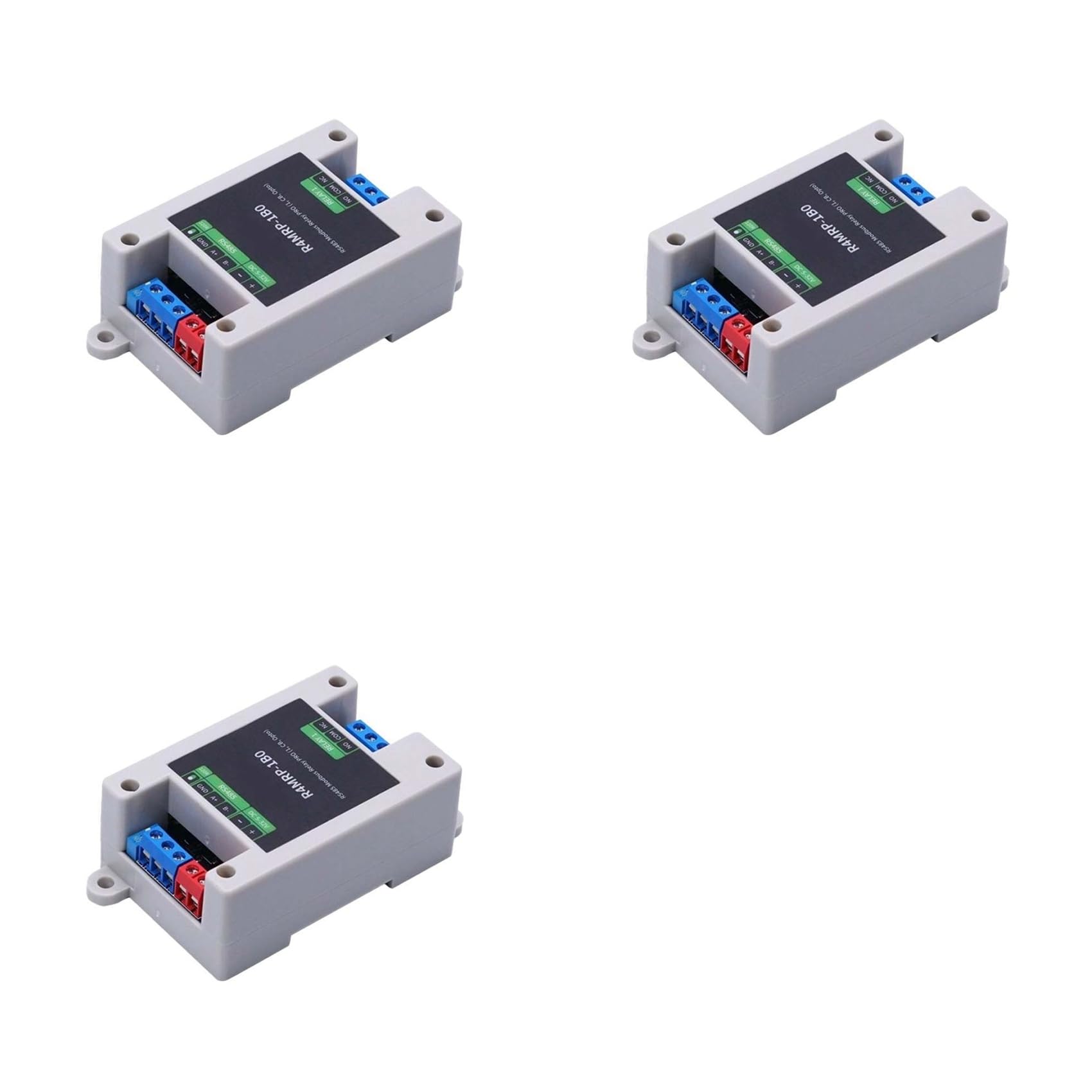 Jnchdghwa As Shown 3X Rs485 Modbus Relay Pro Rs485 Interface Relay Modbus Rtu Protocol Control Optocoupler Isolation