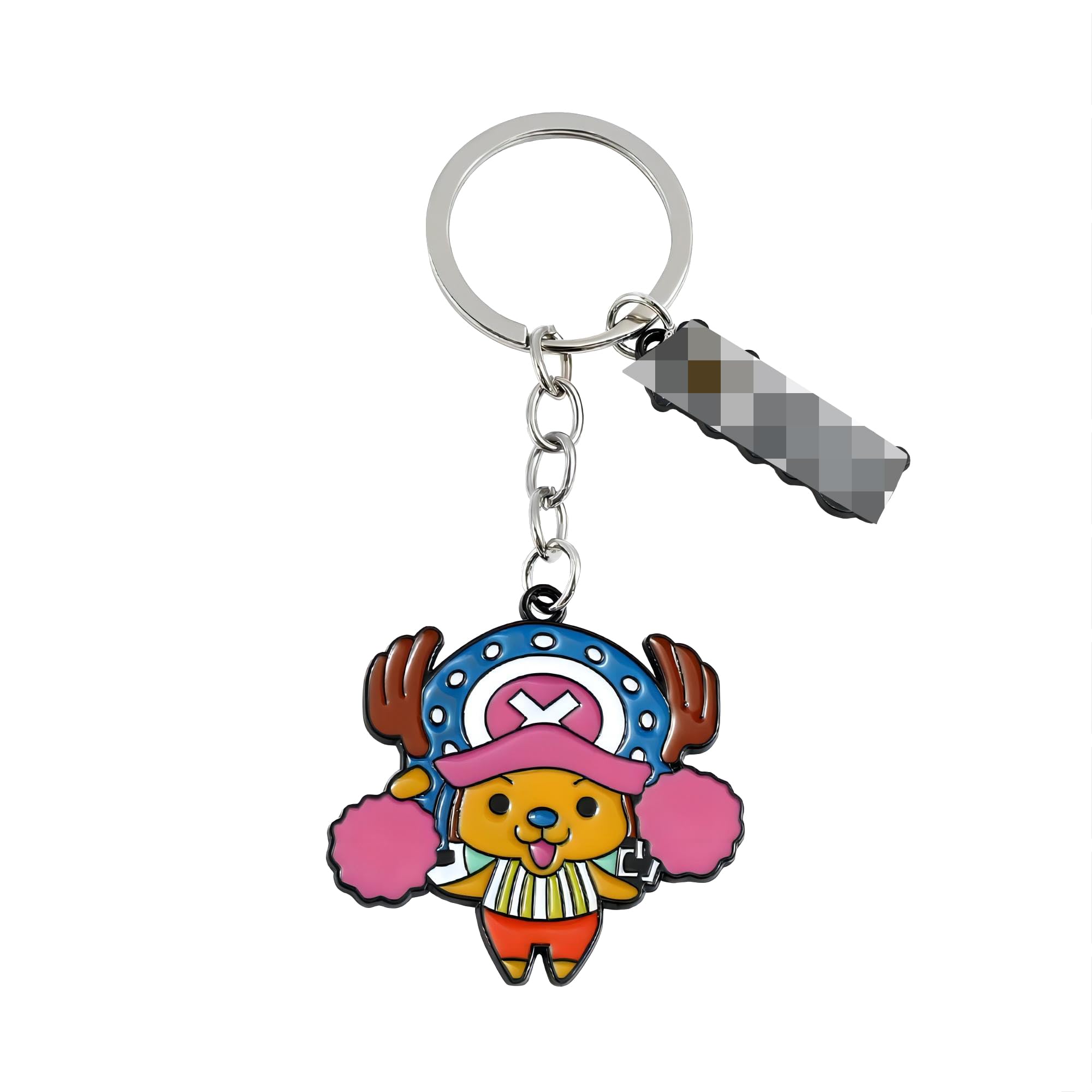 feimeng jewelryAnime Onepiece Enamel Figure Keychain - Cute Creative Key Ring Chain, Backpack Bag Car Accessories Fans Gifts