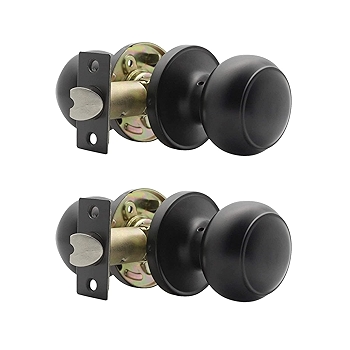 Probrico 黑色无钥匙内门把手套装