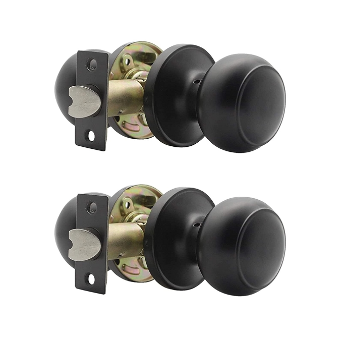 Probrico 黑色无钥匙内门把手套装