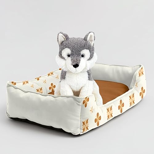 Miniatura 4 de MON AMI Yukon The Husky Dog - Peluche de perro de 12 pulgadas, hecho a mano y suave, regalo para niños pequeños, niñas y niños de todas las edades