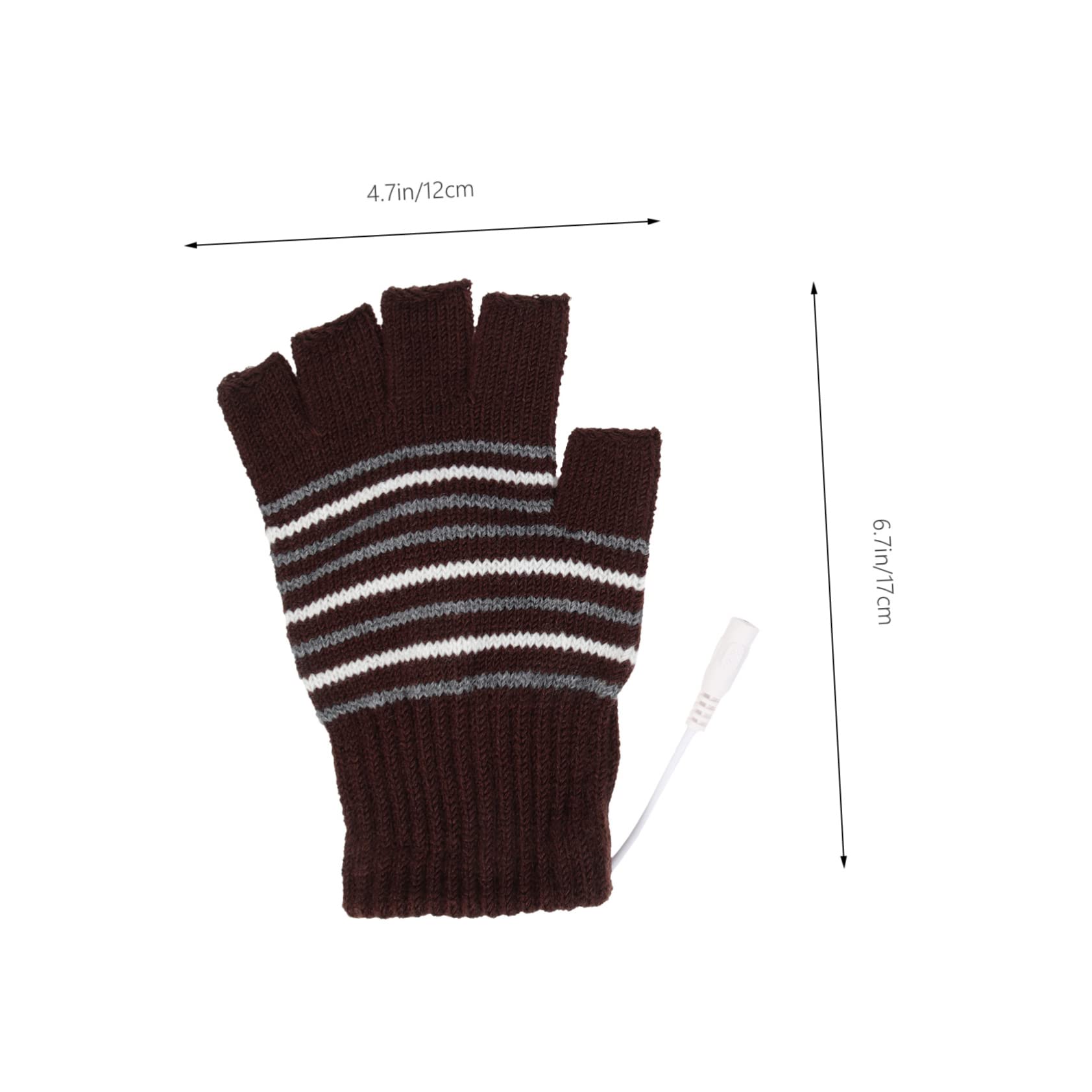 ibasenice Guantes Térmicos Calefactables USB para Invierno De Ajustables Y Lavables Guantes Eléctricos De para Actividades Protección Frío Viento para Esquí Y Senderismo