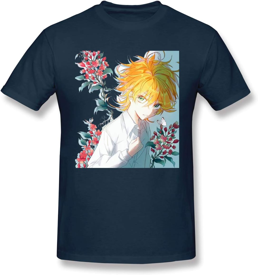 ShirtBlue The Promised Neverland Shirt for Mens/Womens/Unisex/Teenagers The Promised Neverland Cosplay Shirt
