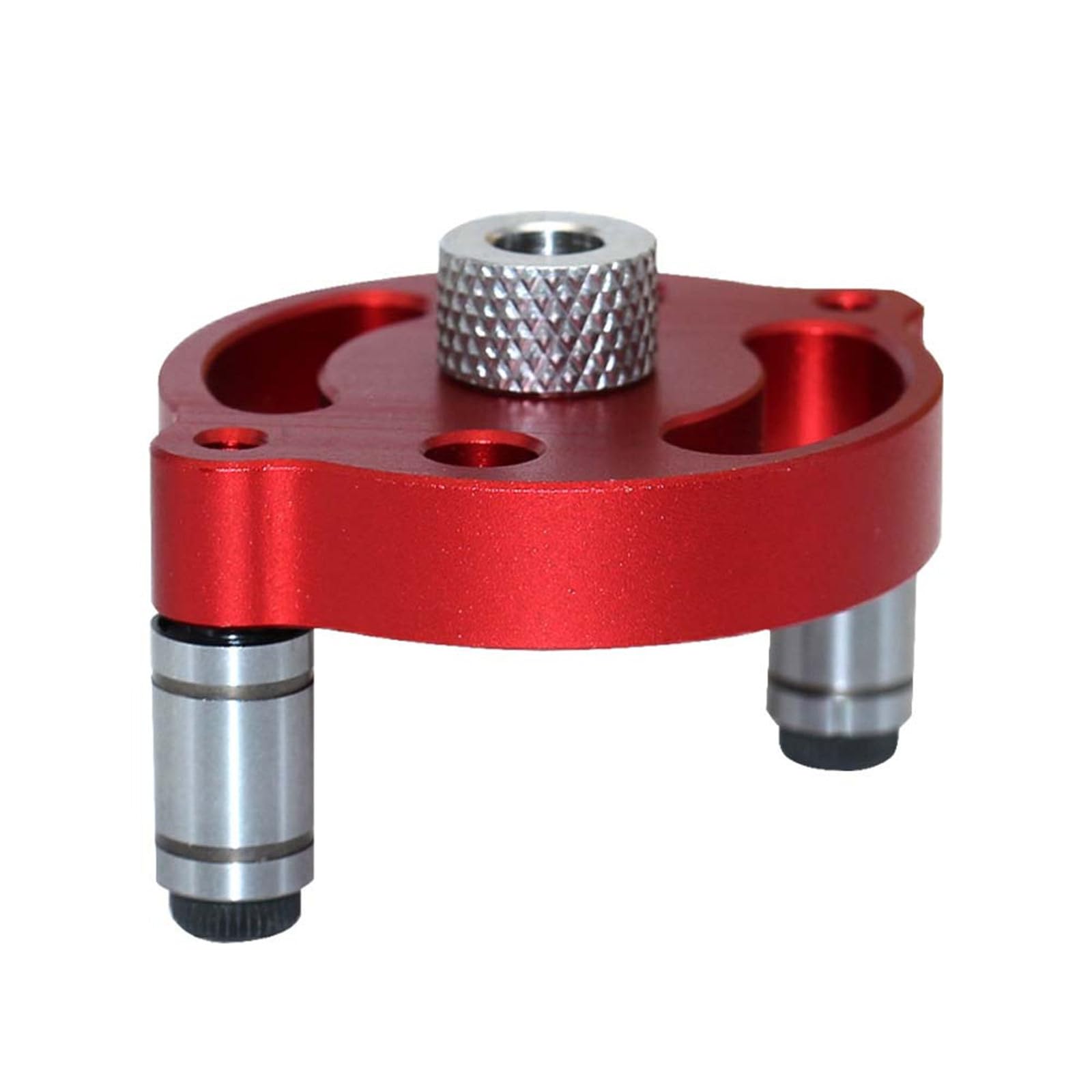 Yhplxyuus Woodworking Centering Doweling Jig Drill Vertical Hole Drilling Guide Locator 3-10Mm Drill Bushings Doweling Jig Woodworking Efficiency Enhancer