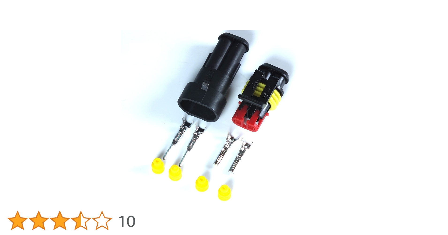 Amazon.co.jp: HEATKING 防水コネクター 2極 バイク電装用配線