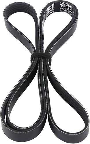 Miniatura 7 de EPDM - Correa Serpentine 6PK1890 compatible con Audi A4, para Chevrolet S10, para Mitsubishi Galant Outlander, para Suzuki Reno, para Toyota Celica,