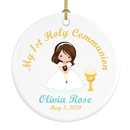 Personalized Holy Communion Ornament First Communion Gift Gift Box Included