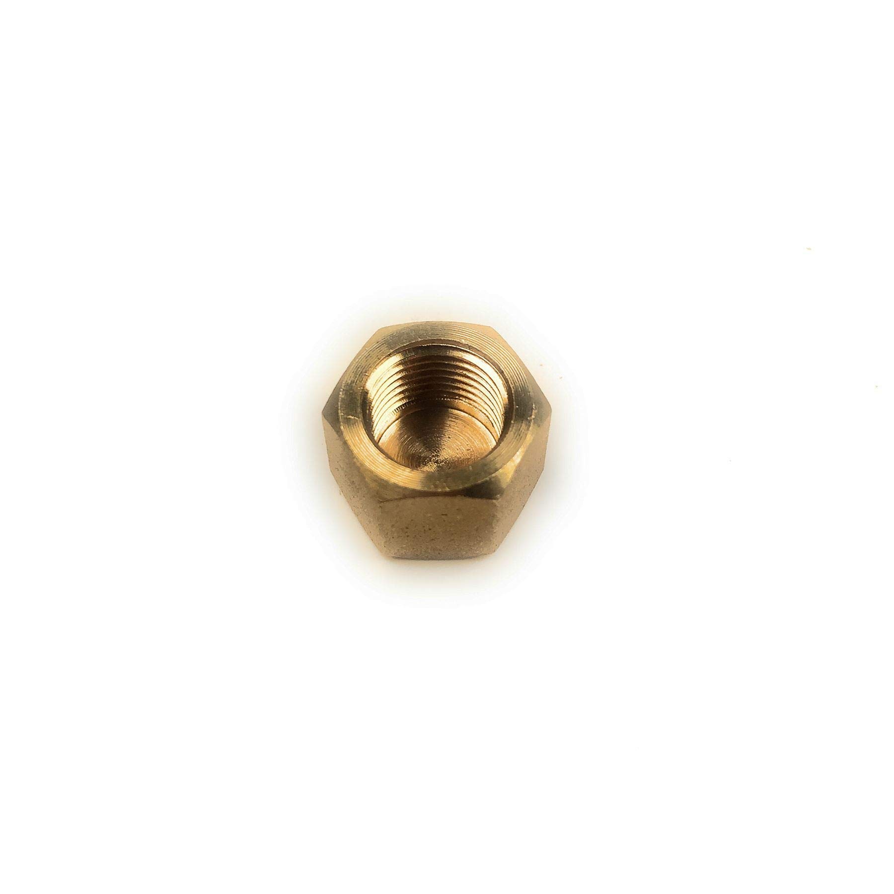Thunderfix Light Brown Stop End Cap 1/8" Bsp Blanking Cap Brass Fits 8.6Mm Thread