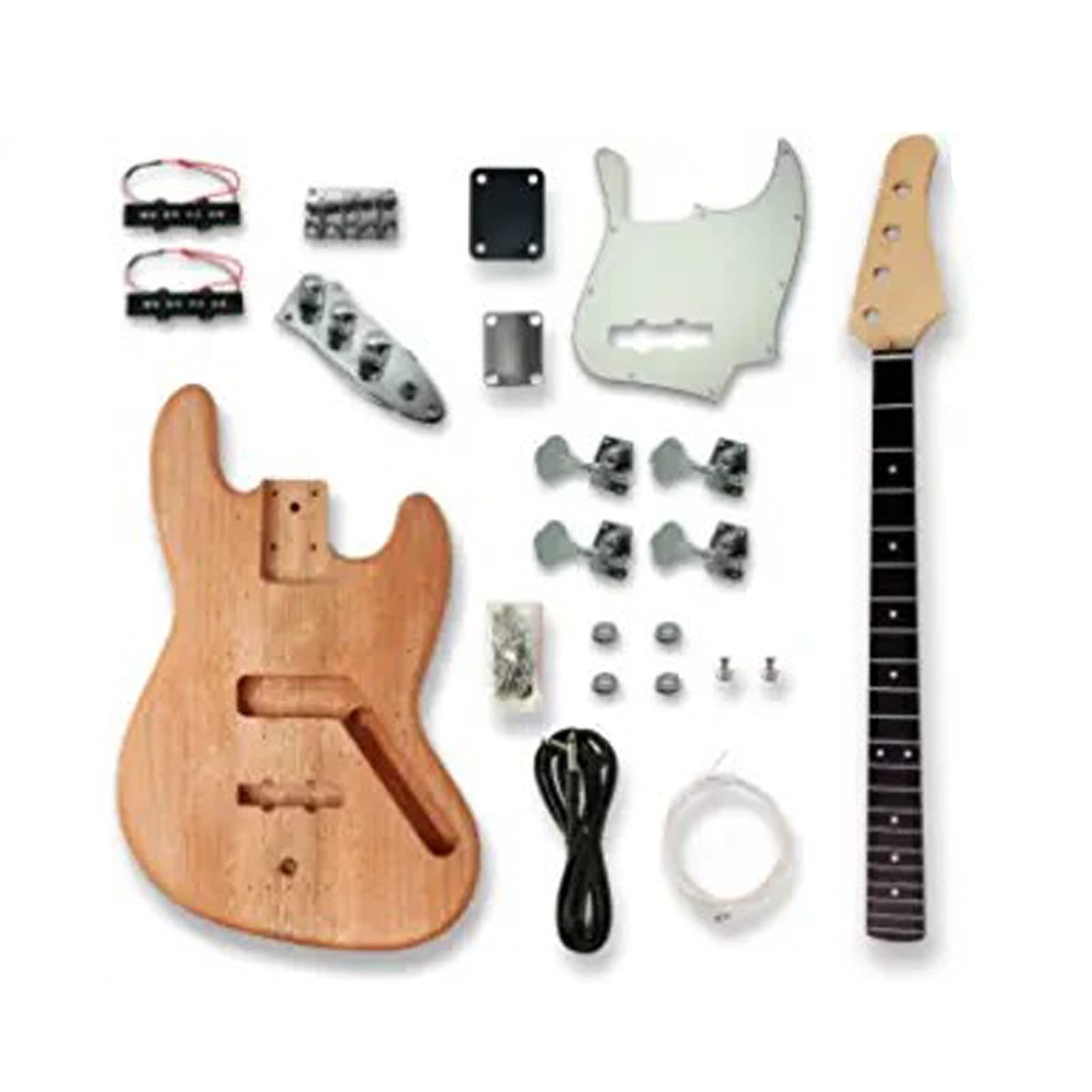 Profesjonalny zestaw do gitary elektrycznej Niedokończony Zestaw Gitary Elektrycznej Mahoń Korpus Palisander Podstrunnica DIY Zestaw Części Do Gitary Zestaw gitarowy DIY