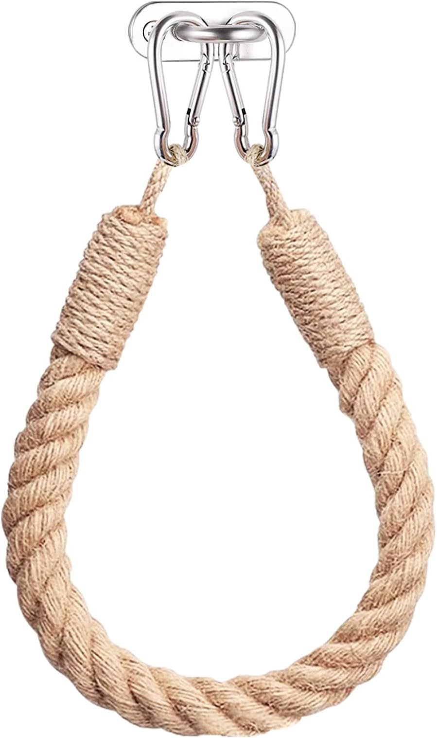 HENNEZ Toilet Roll Holder Wall Mounted Natural Handmade Bathroom