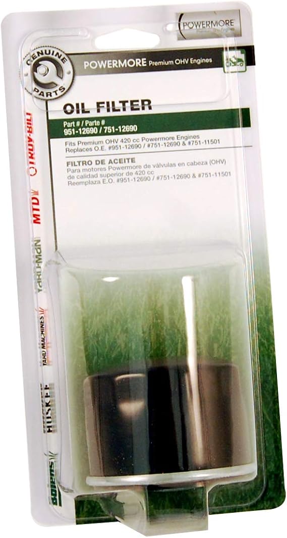 MTD Genuine Parts 490-201-0010 Oil Filter for 420cc Powermore Engines