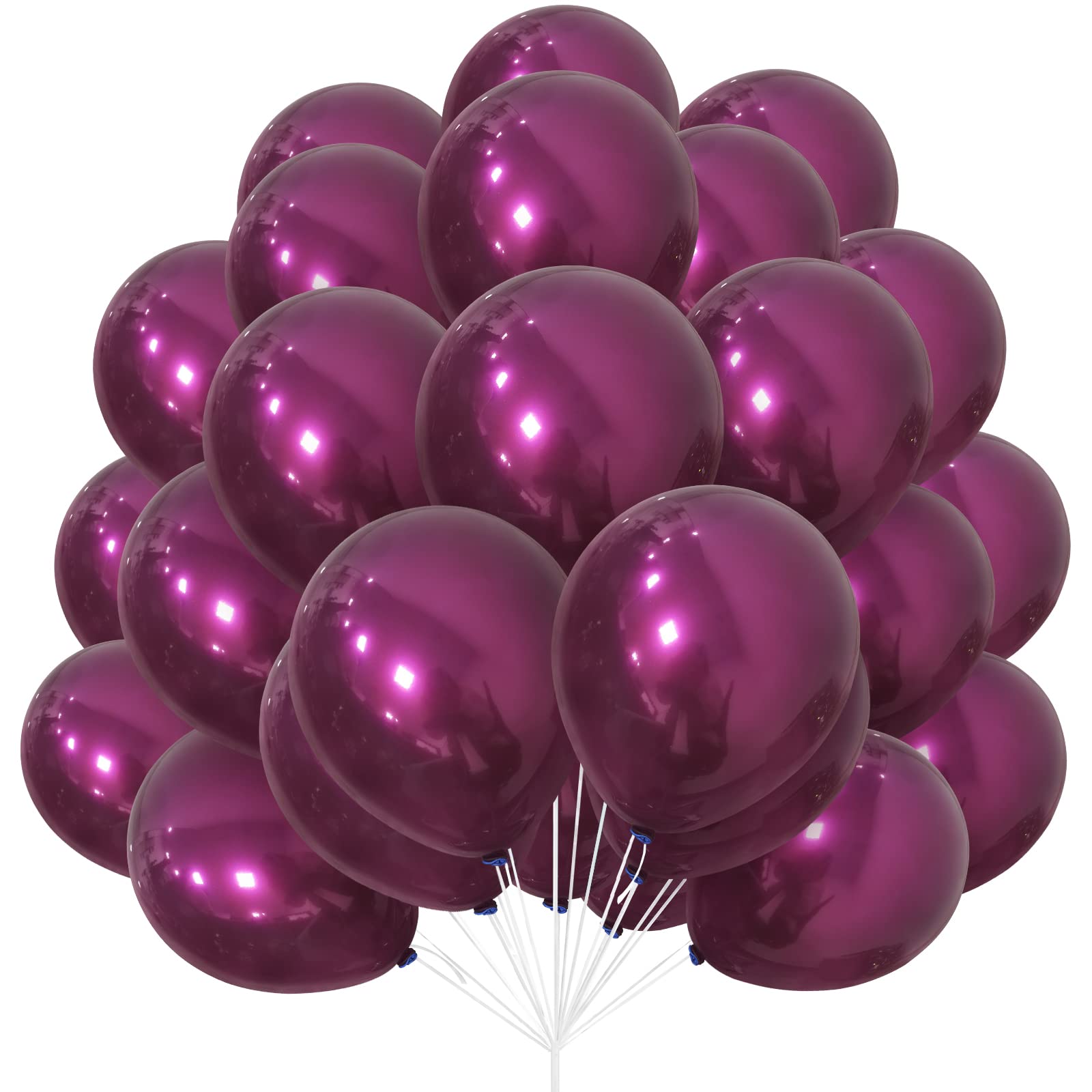 Palloncini Labbra Rosse 70 Cm - 6 Pezzi In Foglio Metallizzato Per San Valentino E Feste