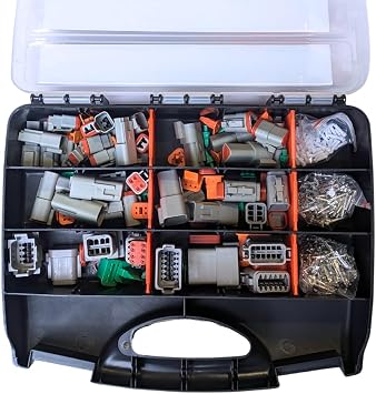 68pcs Automotive Electrical Male & Female Connector Set for Deutsch DT Series