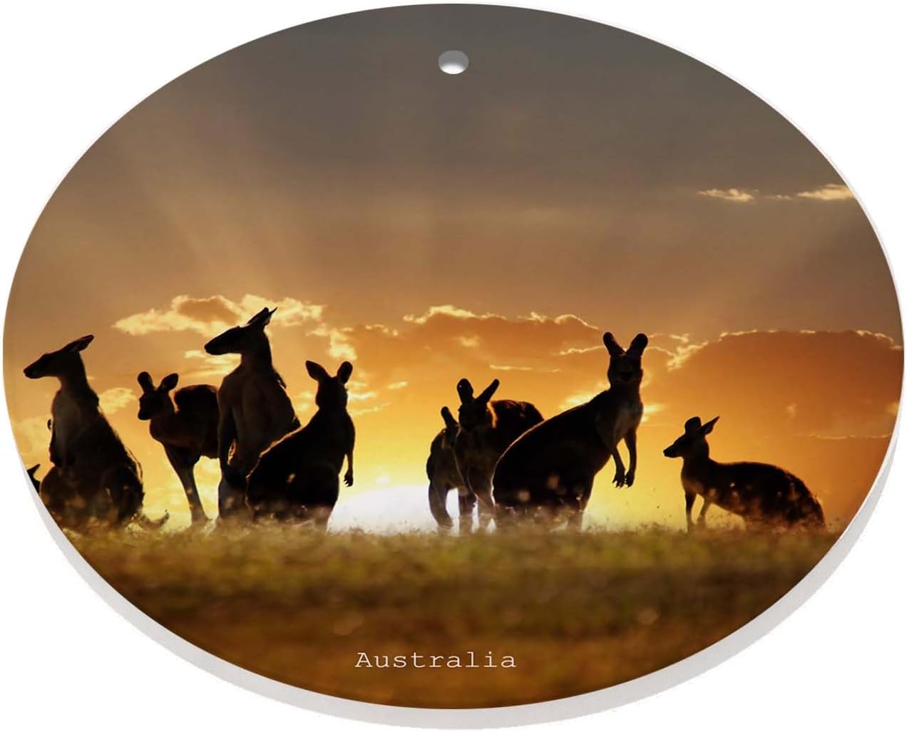 Australia Ornaments Christmas Ornament Kangaroos Xmas Tree Hanging Decor Keepsake Collectible Gift - Image 3