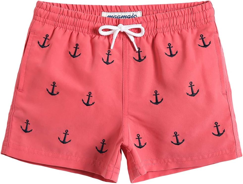 maamgic Boys Swim Trunks Toddler Swim Shorts Little Boys Bathing Suit Swimsuit Toddler Boy Swimwear