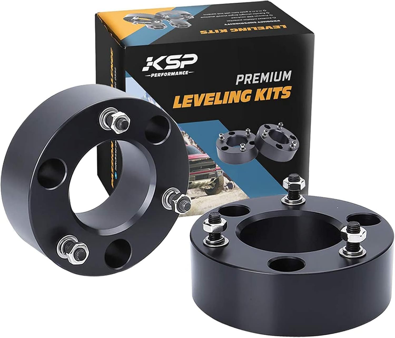 KSP 3-Inch Front Leveling Kit for Silverado/Sierra 2007-2026